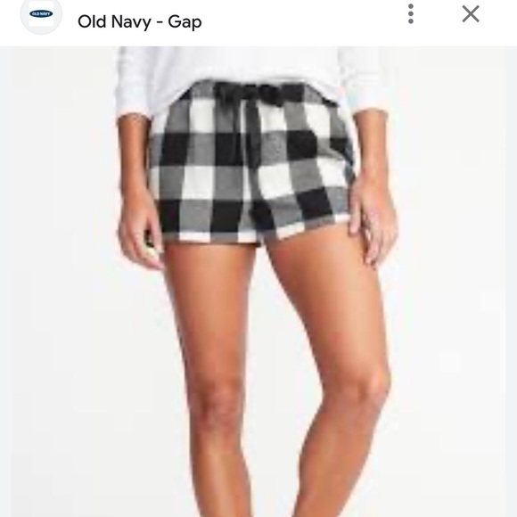 Old Navy Other - NWT OLD NAVY Black and White Check Sleep Shorts